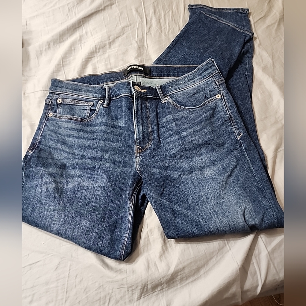 Express jeans size 10 Long